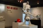 Veduta mostra NOT AN ARTIST Toyboyz Edition, Istituto Italiano di Cultura, Los Angeles