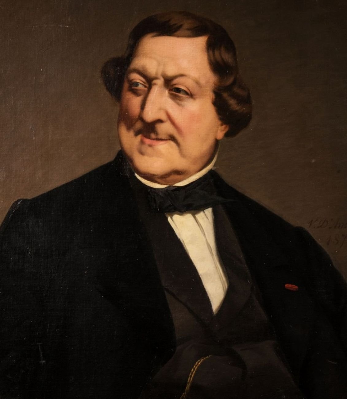Vitale (detto Vito) D’Ancona, Ritratto di Gioachino Rossini, 1840-50. Fondazione Gioachino Rossini
