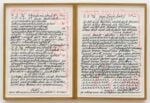 Untitled/senza titolo, 1976, marker on paper/pennarello su carta, dittico/diptych, cm.29,5x21 each/cad HD001 Courtesy P420