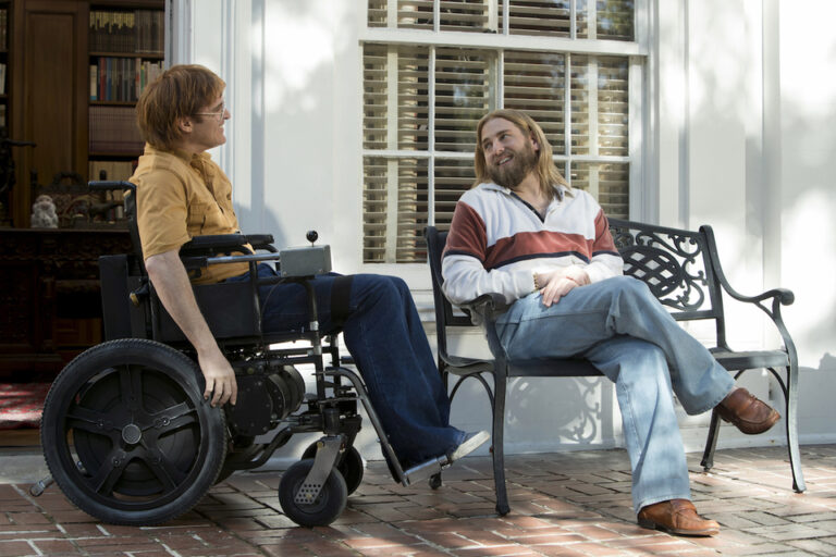 Joaquin Phoenix e Jonah Hill in Don’t Worry di Gus Van Sant