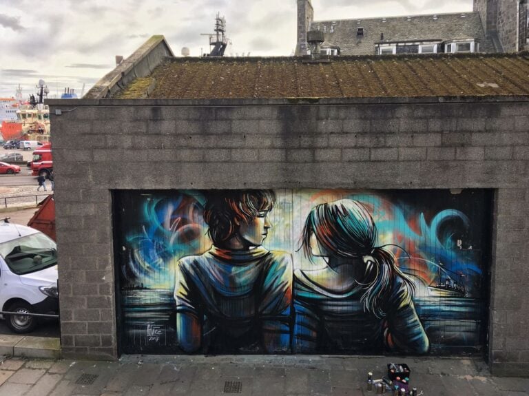 Alice Pasquini, Aberdeen, 2017