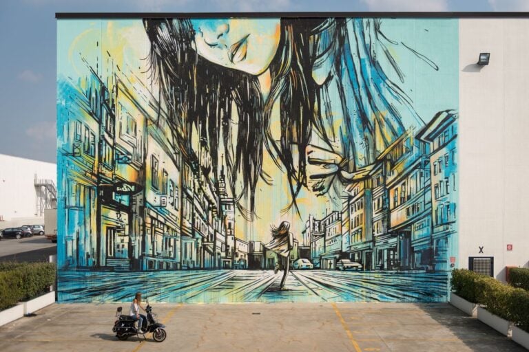 Alice Pasquini, Campegine, 2017. Photo Spazio 5