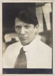 Portrait de Picasso dans l'atelier de la rue Schoelcher, Paris, en [1915 1916]