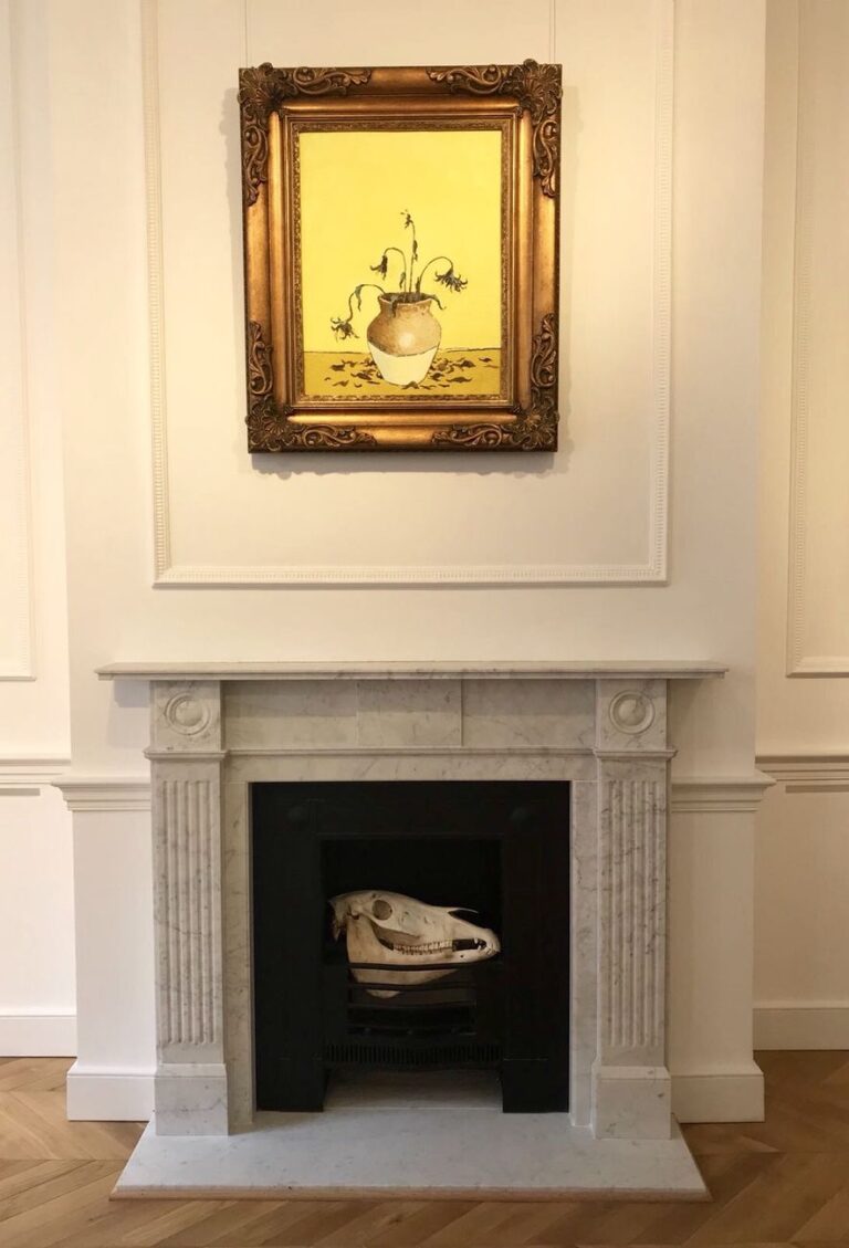 Banksy. Greatest Hits 2002–2008. Installation view at Lazinc Sackville Gallery, Londra 2018