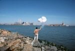 Cao Guo Qiang, The Century with Mushroom Clouds, Manhattan, 1996