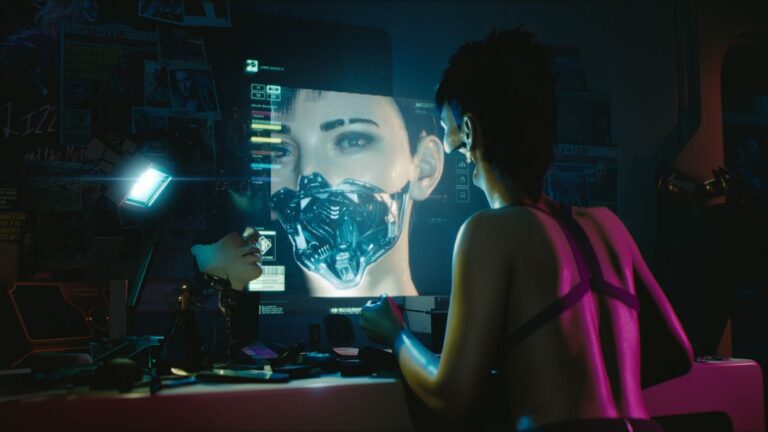 Cyberpunk 2077. Beautiful and deadly