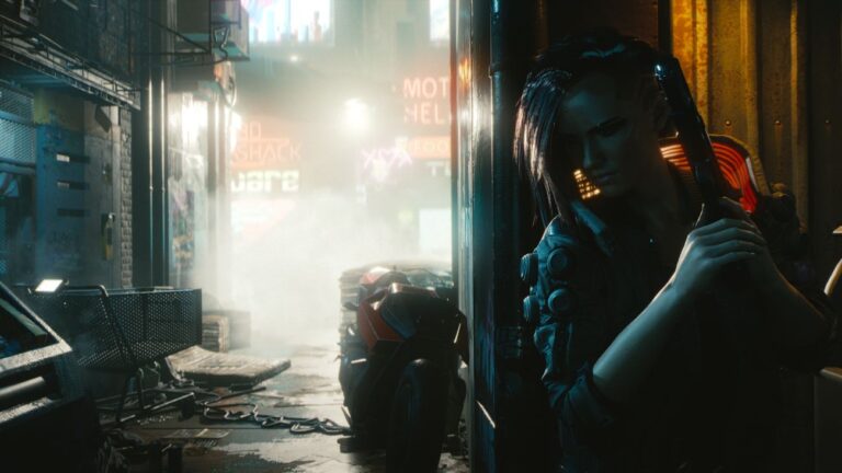 Cyberpunk 2077. Just around the corner