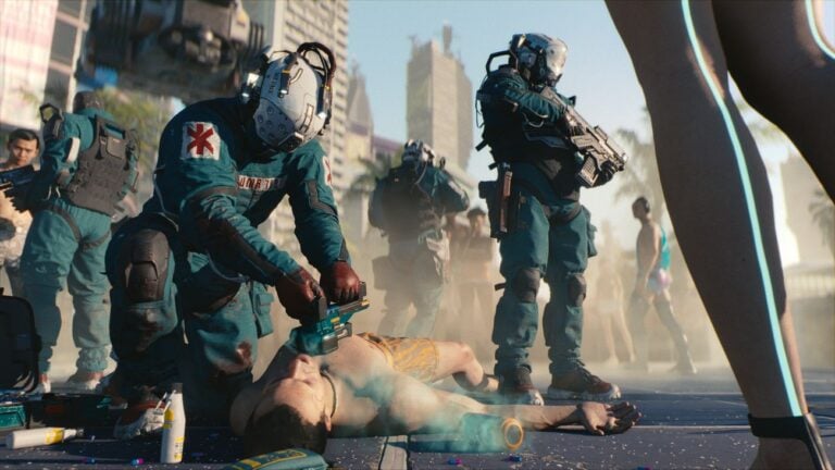 Cyberpunk 2077. Trauma Team