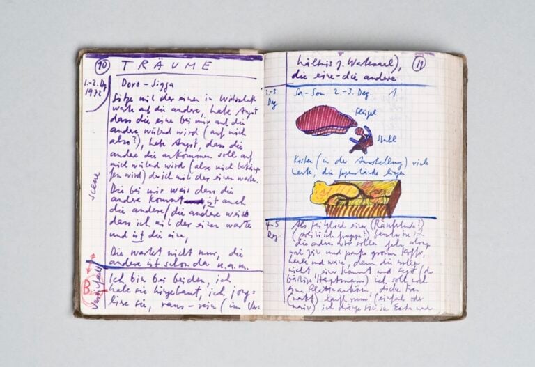 Dieter Roth Diary – Diario 1975 photo Michael Pfisterer © Dieter Roth Estate Courtesy Hauser Wirth 1200x823 FLAT, la Fiera Libro Arte Torino celebra Dieter Roth, padre del moderno libro d'artista