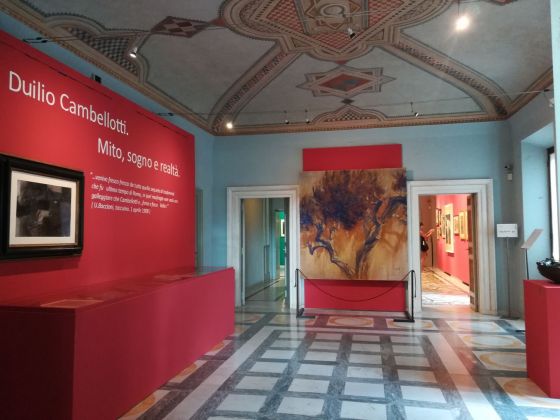 Duilio Cambellotti. Mito, Sogno e Realtà. Exhibition view at Musei di Villa Torlonia, Roma 2018