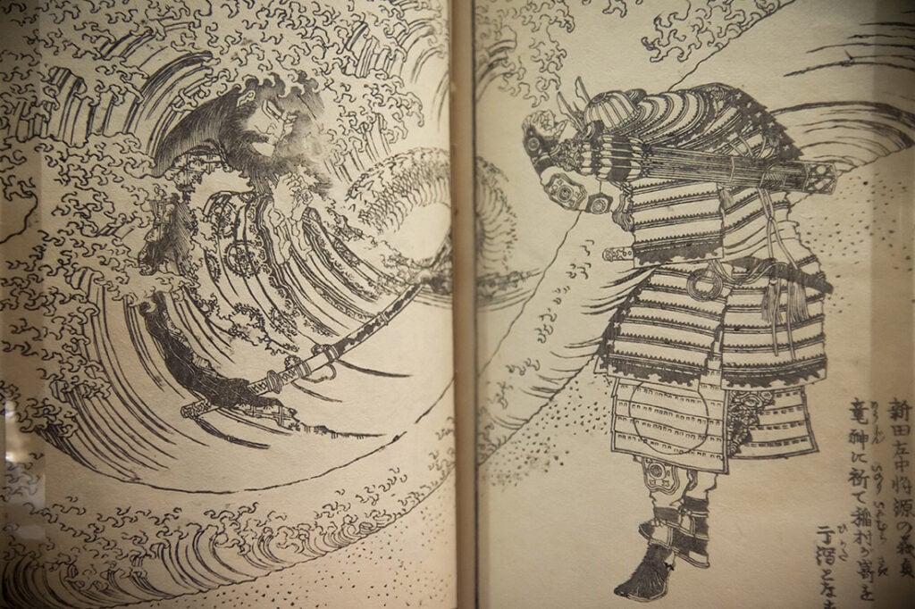 8 libri illustrati dell’artista giapponese Hokusai in mostra al MAO di Torino