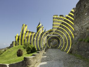 Arte pubblica in Francia. L’opera di Felice Varini a Carcassonne