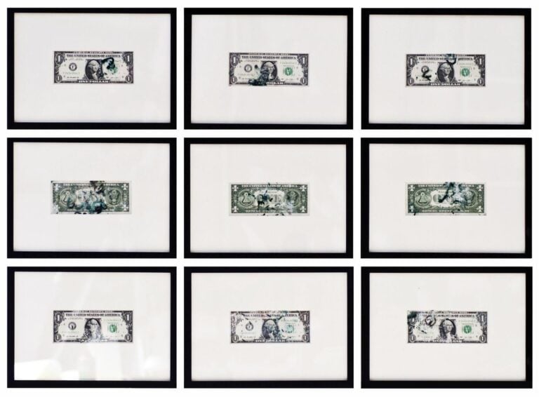 Giulio Cassanelli, 11 Banknotes #23-31, 2017