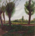 Giuseppe Pellizza da Volpedo, Paesaggio (presso il prato Pissone), olio su tela
