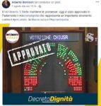 Il Ministro Bonisoli pubblicizza sulla sua pagina il Decreto Dignità Perché il Ministro della Cultura Alberto Bonisoli usa la sua pagina Facebook per fare propaganda?