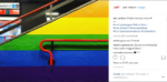 Il post di ATM su Instagram annuncia che il nuovo allestimento Netflix Pride diventa permanente