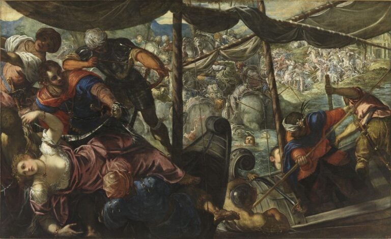 Jacopo Tintoretto, Ratto di Elena, 1576 77 ca. Madrid, Museo Nacional del Prado