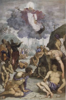Jacopo Tintoretto, Sant’Agostino risana gli sciancati, 1549 50 ca. Vicenza, Musei Civici, Pinacoteca di Palazzo Chiericati