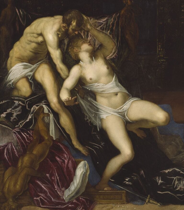 Jacopo Tintoretto, Tarquinio e Lucrezia, 1578-1580 ca. The Art Institute of Chicago