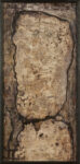 Jean Dubuffet, Raisons complexes, 1952 mars, Olio su faesite, 68 x 33 cm © Jean Dubuffet_Adagp, Paris, 2010