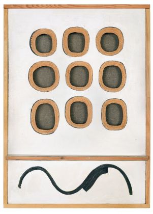 Koji Kamoji, Bez tytułu, 1967. Zachęta Narodowa Galeria Sztuki. Photo Marek Krzyżanek