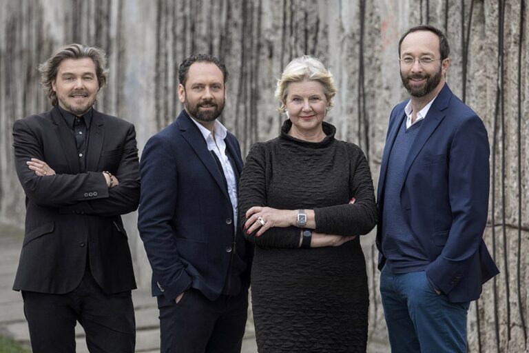 Lars Krückeberg, Thomas Willemeit, Marianne Birthler e Wolfram Putz. Photo Pablo Castagnola