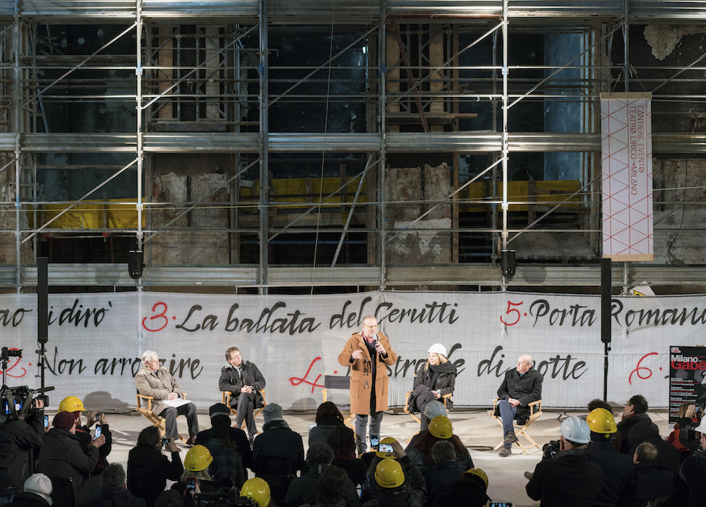 Cantiere Evento al Teatro Lirico, ph. Lorenzo Bacci