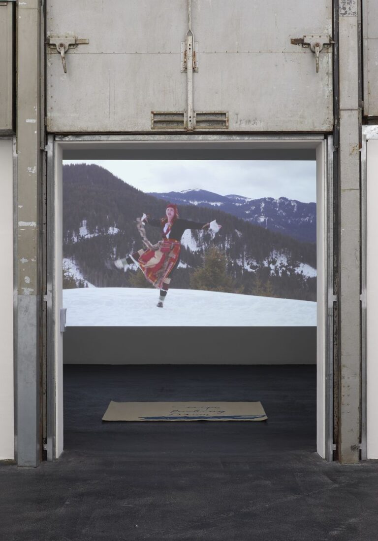 Mademoiselle. Exhibition view at CRAC Occitanie, Sète 2018. Photo © Marc Domage