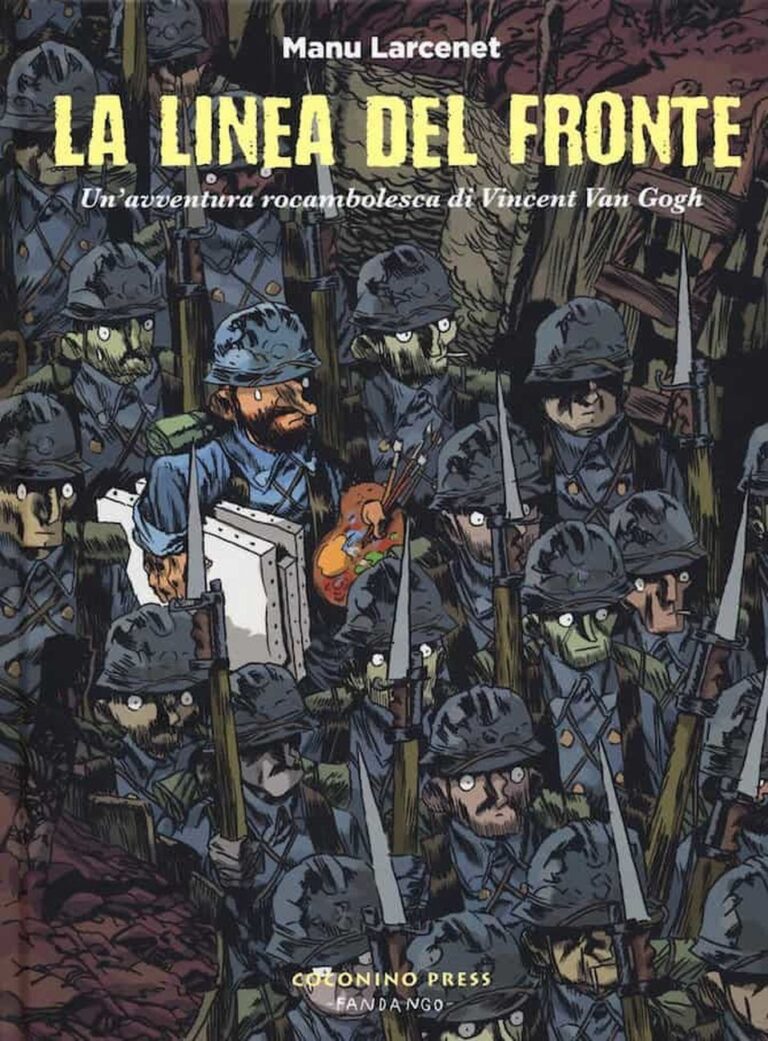 Manu Larcenet, La linea del fronte (Coconino Press, 2018). Copertina
