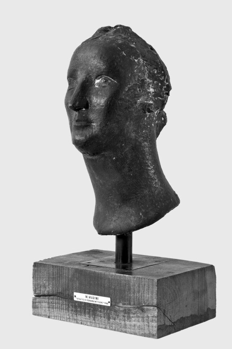 Marino Marini, Ritratto di Fernanda Wittgens, 1948. Collezione privata