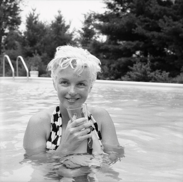 Milton H. Greene, Marilyn Monroe, Connecticut, estate 1955