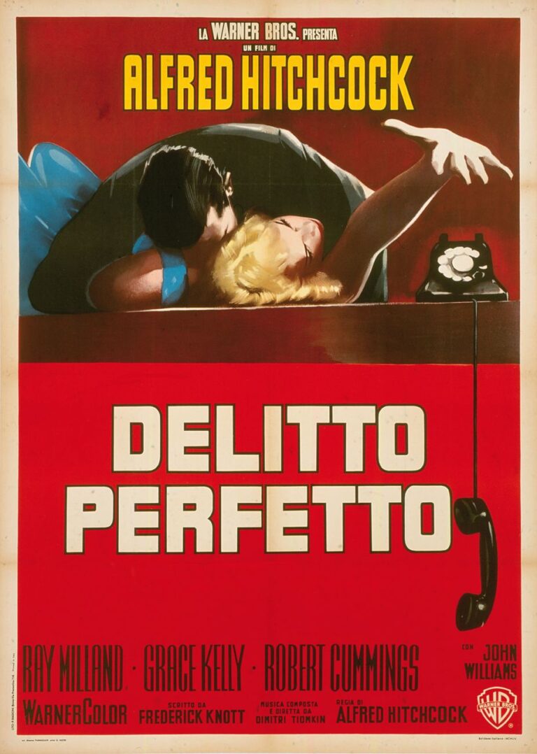 Pittori di Cinema - Giuliano Nistri - Delitto perfetto - Affisso