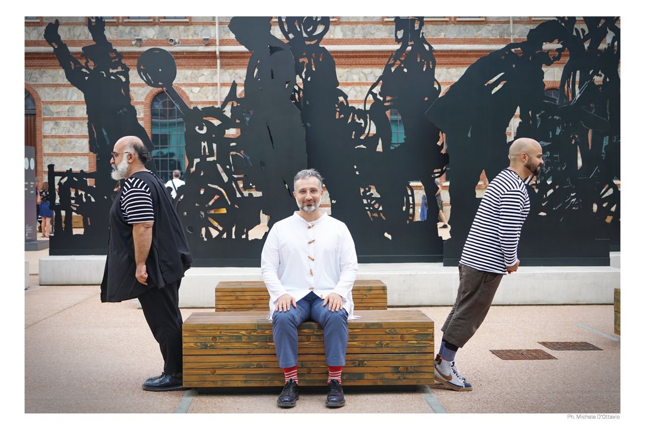 Ramin Haerizadeh, Rokni Haerizadeh, Hesam Rahmanian. OGR, Torino 2018. Photo Michele D'Ottavio