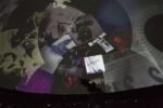 Stan VanDerBeek, Cine Dreams. Cinema of the Mind. Installation view at Civico Planetario Ulrico Hoepli, Milano 2014. Courtesy Fondazione Nicola Trussardi. Photo Marco De Scalzi