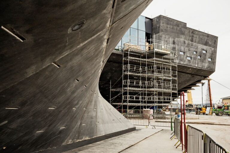 V&A Dundee, dicembre 2017. Photo © RossFraserMcLean. Work in progress