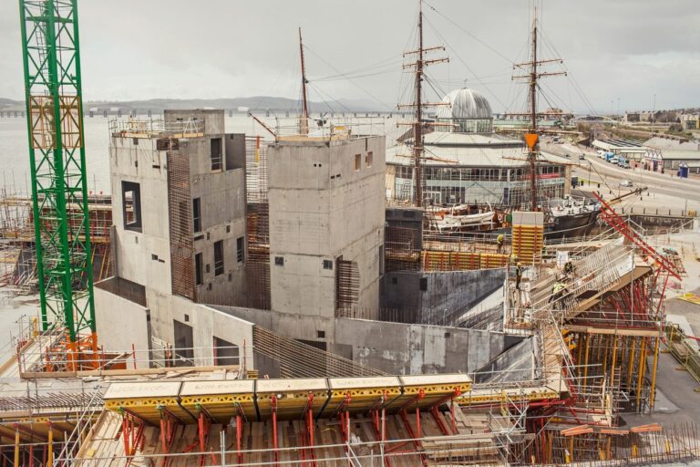 V&A Dundee, dicembre 2017. Photo © RossFraserMcLean. Work in progress
