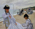 claude monet am strand von trouville 1870 c musee marmottan monet paris the bridgeman art library I capolavori di Claude Monet da settembre all’Albertina Museum di Vienna. Le immagini