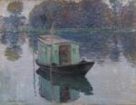 claude monet das atelierboot 1874 c collection kroeller mueller museum otterlo I capolavori di Claude Monet da settembre all’Albertina Museum di Vienna. Le immagini