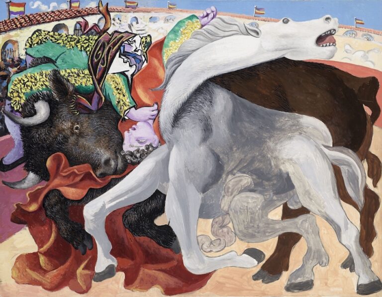 Pablo Picasso (1881-1973), Corrida la muerte del torero, 19 septiembre 1933 Musée national Picasso-Paris © RMN-Grand Palais (Musée national Picasso-Paris) Mathieu Rabea © Sucesión Pablo Picasso, VEGAP