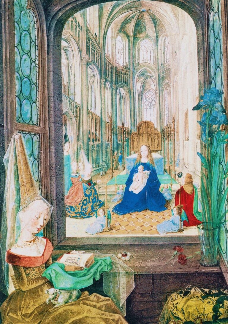 dal Libro d'Ore di Maria di Borgogna, 1467-77