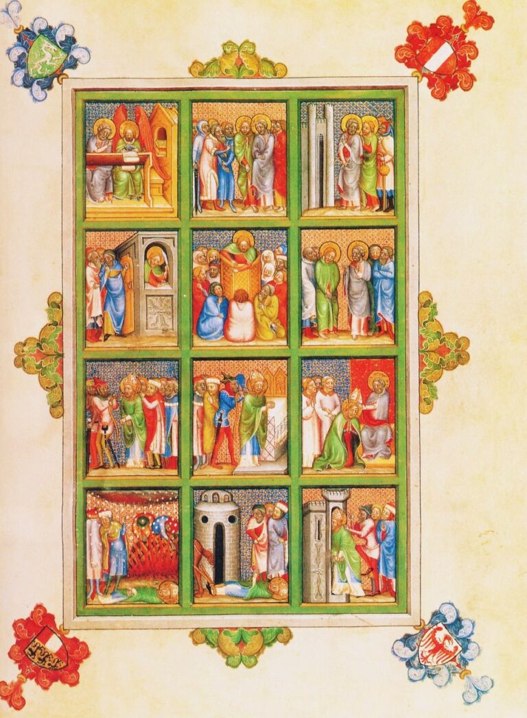 dall'Evangeliario di Giovanni di Troppau, 1368