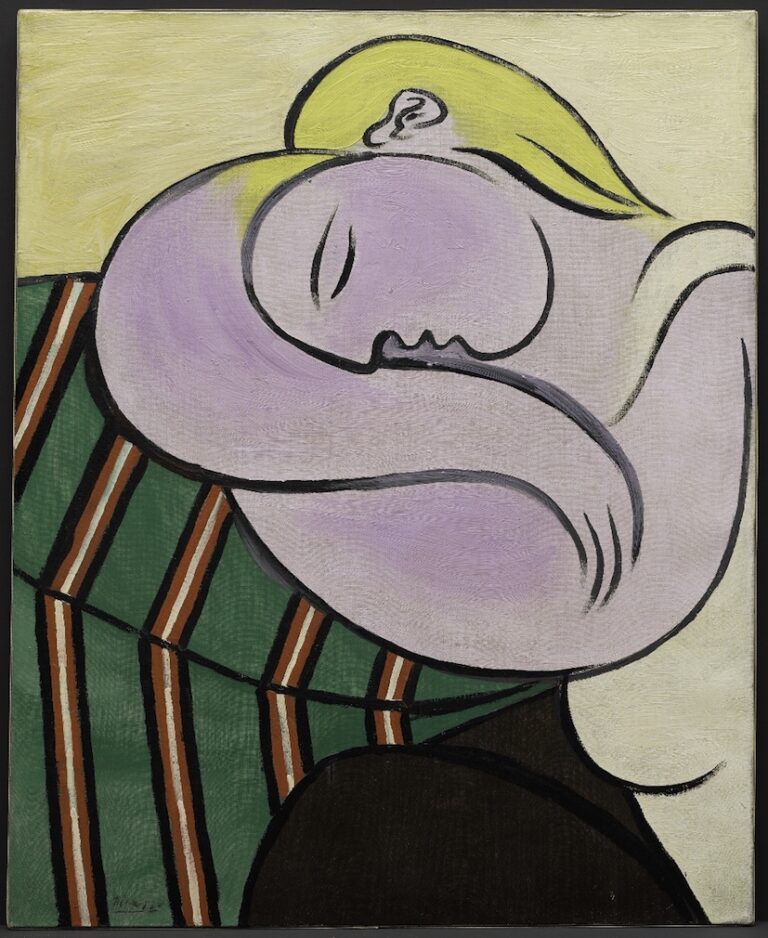 Pablo Picasso, Woman with Yellow Hair, December 27, 1931, Solomon R. Guggenheim Museum, New York, Thannhauser Collection, Gift, Justin K. Thannhauser 78.2514.59 © 2018 Estate of Pablo Picasso Artists Right