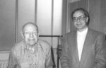 1982 Enzo Cannaviello e Jean Dubuffet nel suo studio a Parigi