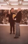 1987 Martin Disler e Giovanni Testori in galleria
