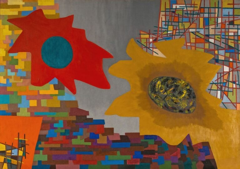 Achille Perilli, Grande spazio sincreto, 1951