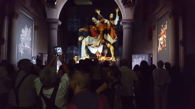 Architettura e geometria da Caravaggio. Mostra di Cesare Pergola. Photo Massimo Bevilacqua