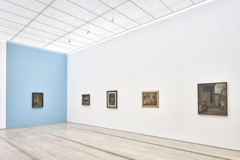 Balthus. Installation view at Fondation Beyeler, Riehen/Basel 2018. Artworks © Balthus