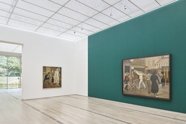 Balthus. Installation view at Fondation Beyeler, Riehen/Basel 2018. Artworks © Balthus