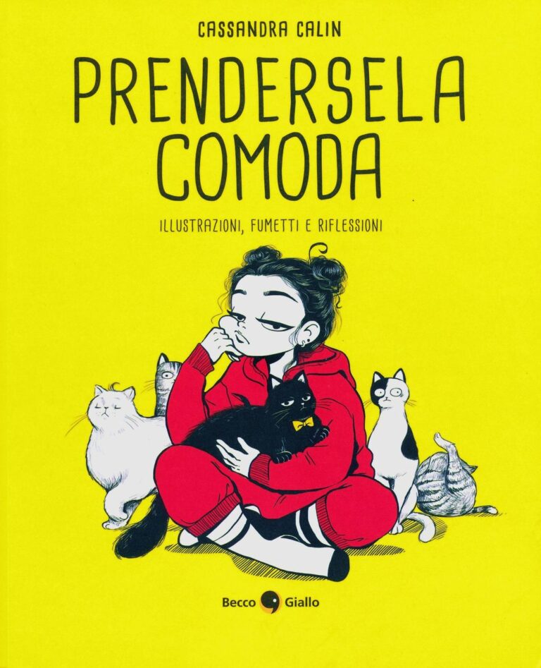 Cassandra Calin – Prendersela comoda (BeccoGiallo, Padova 2018). Copertina