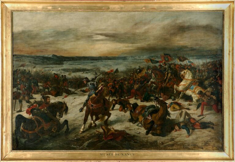 Delacroix The Battle of Nancy 1831 Delacroix in mostra al Metropolitan Museum of Art di New York. Le immagini